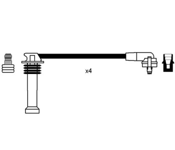 Комплект запалителни кабели NGK за FORD ESCORT V (GAL) от 1990 до 1992
