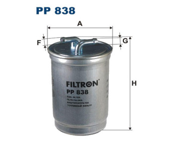 Горивен филтър FILTRON за FORD ORION II (AFF) от 1985 до 1990