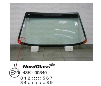Челно стъкло NordGlass за FORD FIESTA IV (JA, JB) от 1995 до 2002