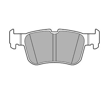 Комплект спирачни накладки DELPHI за FORD MONDEO V седан от 2014