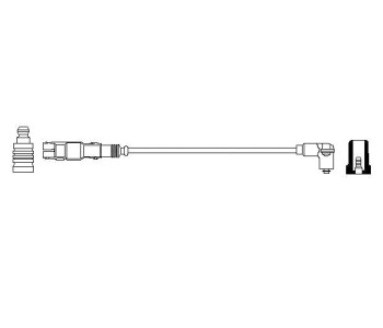 Запалителен кабел BOSCH за FORD GALAXY (WGR) от 1995 до 2006