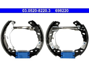 Комплект спирачни челюсти ATE за FORD KA (RU8) от 2008 до 2016