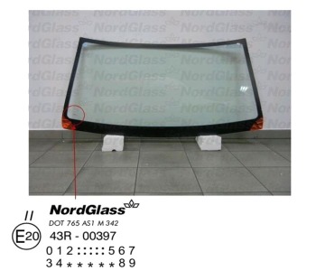 Челно стъкло NordGlass за FORD RANGER I (ER, EQ) от 1997 до 2006