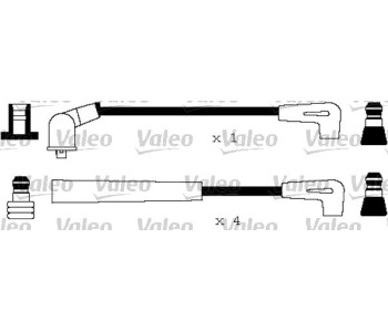 Комплект запалителни кабели VALEO за FORD SCORPIO II (GNR, GGR) комби от 1994 до 1998