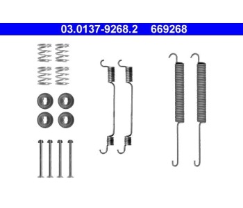 Комплект принадлежности, спирани челюсти ATE за FORD TRANSIT TOURNEO (FD, FB, FS, FZ, FC) от 2000 до 2006