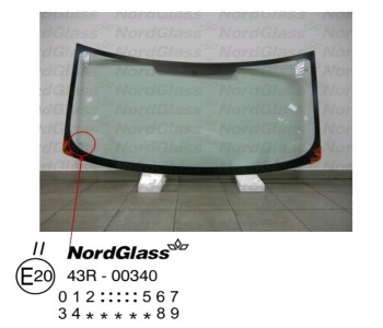 Челно стъкло NordGlass за FORD TRANSIT TOURNEO от 2006 до 2014