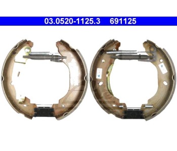 Комплект спирачни челюсти ATE за FORD TRANSIT платформа от 2006 до 2014