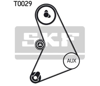 Комплект ангренажен ремък SKF VKMA 04000 за FORD TRANSIT (T) товарен от 1985 до 1992