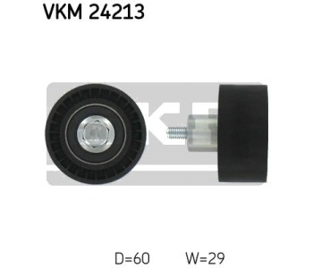Паразитна/ водеща ролка, зъбен ремък SKF VKM 24213 за FORD TRANSIT CONNECT (P65, P70, P80) товарен от 2002 до 2013