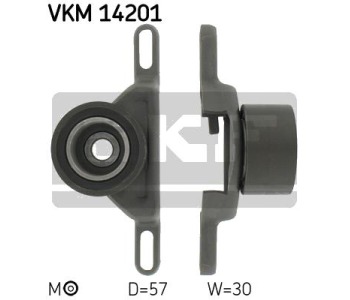 Обтяжна ролка, ангренаж SKF VKM 14201 за FORD ESCORT VI (GAL) седан от 1993 до 1995