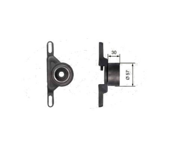 Обтяжна ролка, ангренаж GATES T41147 за FORD SIERRA (GBC, GBG) хечбек от 1987 до 1993