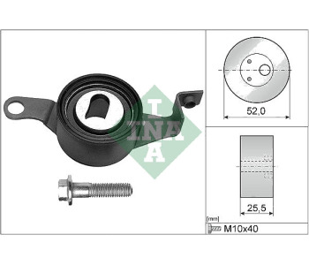 Обтяжна ролка, ангренаж INA 531 0225 10 за FORD MONDEO I (BNP) комби от 1993 до 1996