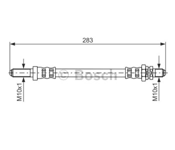 Спирачен маркуч BOSCH за FORD ORION I (AFD) от 1983 до 1986