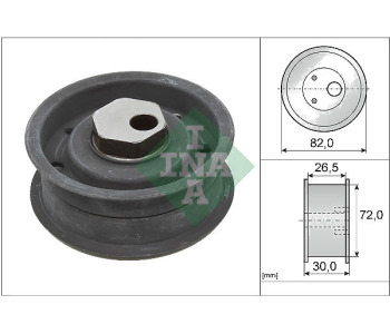 Обтяжна ролка, ангренаж INA 531 0304 10 за FORD SIERRA (GBG, GB4) седан от 1987 до 1993