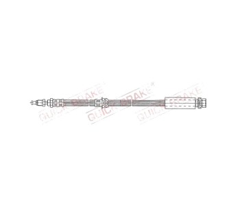 Спирачен маркуч QUICK BRAKE за FORD FUSION (JU) от 2002 до 2012