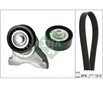 Комплект пистов ремък INA 529 0007 10 за FORD FOCUS I (DAW, DBW) от 1998 до 2004