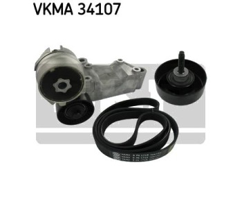 Комплект пистов ремък SKF VKMA 34107 за FORD FOCUS I (DAW, DBW) от 1998 до 2004