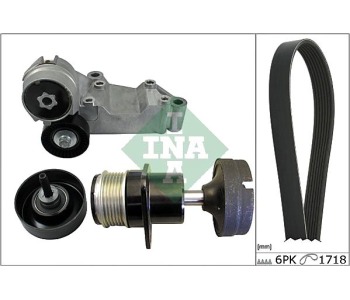 Комплект пистов ремък INA 529 0038 10 за FORD FOCUS I (DAW, DBW) от 1998 до 2004