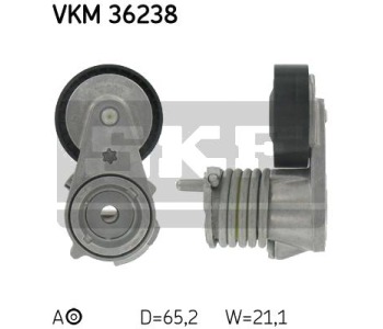 Обтящна ролка, пистов ремък SKF VKM 36238 за VOLVO C30 от 2006 до 2013