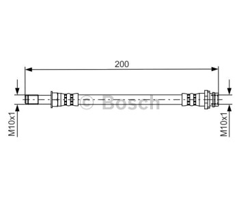 Спирачен маркуч BOSCH за FORD MONDEO IV (BA7) седан от 2007 до 2015