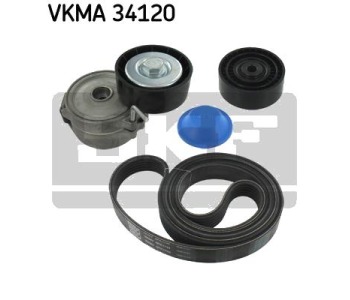 Комплект пистов ремък SKF VKMA 34120 за FORD GALAXY (WA6) от 2006 до 2015