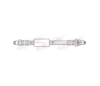 Спирачен маркуч QUICK BRAKE за FORD KA (RB) от 1996 до 2008