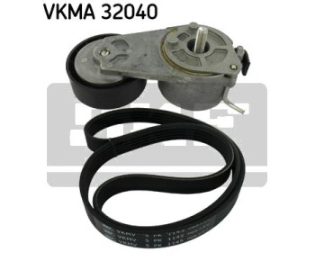 Комплект пистов ремък SKF VKMA 32040 за FIAT PANDA (312, 519) ван от 2012