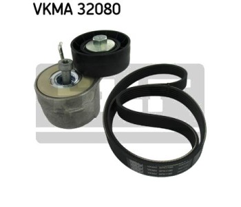 Комплект пистов ремък SKF VKMA 32080 за FIAT PUNTO (188) от 1999 до 2012