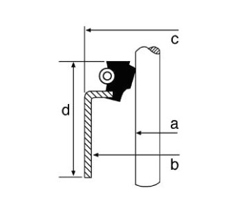 Гумичка стъбло на клапана мм CORTECO за FORD MAVERICK (UDS, UNS) от 1993 до 1998