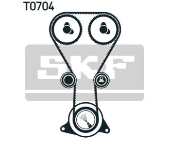 Комплект ангренажен ремък SKF VKMA 94626 за FORD RANGER II (ES, ET) от 2005 до 2012