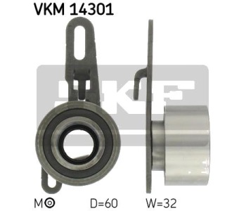 Обтяжна ролка, ангренаж SKF VKM 14301 за FORD TRANSIT (T) товарен от 1985 до 1992