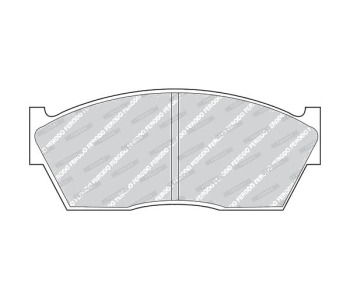 Комплект спирачни накладки FERODO PREMIER за HONDA CIVIC III (AL, AJ, AG, AH) хечбек от 1984 до 1987