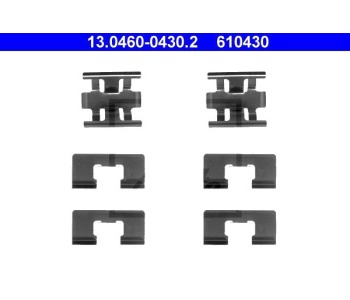 Комплект принадлежности дискови накладки ATE за HONDA CONCERTO (HW, MA) хечбек от 1989 до 1996