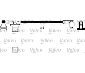 Комплект запалителни кабели VALEO за HONDA ACCORD V (CE, CF) европейски от 1995 до 1998