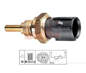 Датчик, температура на охладителната течност EPS 1.830.198 за HONDA CIVIC VI (EJ, EK) седан от 1995 до 2001