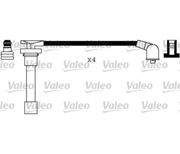 Комплект запалителни кабели VALEO за HONDA ACCORD V (CC, CD) седан от 1992 до 1997
