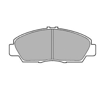Комплект спирачни накладки DELPHI за HONDA ACCORD IV (CB) комби от 1989 до 1993
