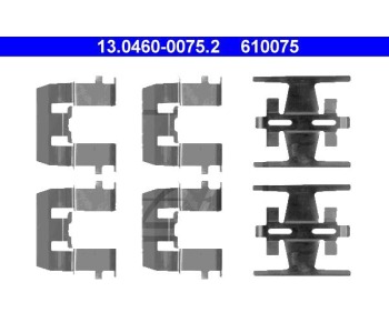 Комплект принадлежности дискови накладки ATE за HONDA CR-V I (RD) от 1995 до 2002