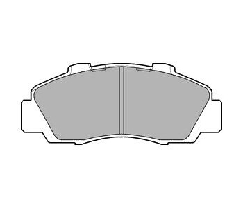 Комплект спирачни накладки DELPHI за HONDA CIVIC VI (MB, MC) комби от 1998 до 2001