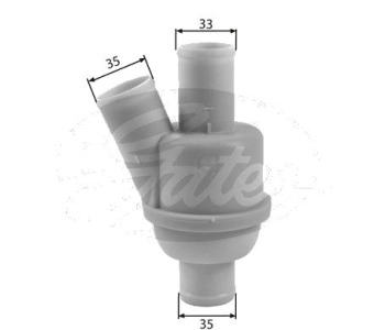 Термостат, охладителна течност GATES TH35882 за LAND ROVER FREELANDER I (L314) от 1998 до 2006