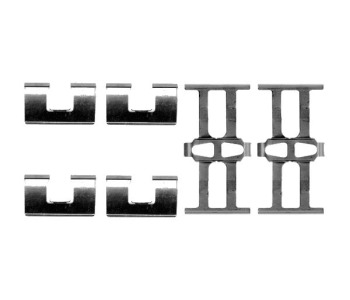 Комплект принадлежности дискови накладки BOSCH за SUZUKI SX4 (GY) седан от 2007 до 2014