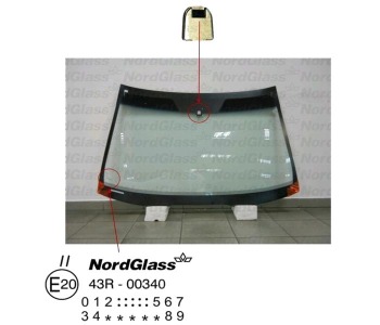Челно стъкло NordGlass за HONDA ACCORD VII (CL, CN) от 2003 до 2012