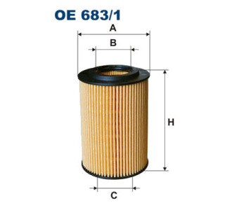 Маслен филтър FILTRON OE 683/1 за HONDA ACCORD VIII (CU) седан от 2008 до 2012