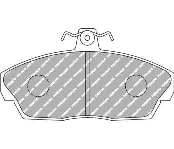 Комплект спирачни накладки FERODO RACING за LAND ROVER FREELANDER I (L314) от 1998 до 2006