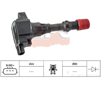 Запалителна бобина EPS за HONDA CIVIC VIII (FN, FK) хечбек от 2005 до 2011