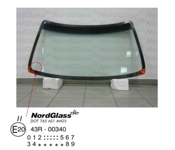 Челно стъкло NordGlass за HONDA CR-V I (RD) от 1995 до 2002