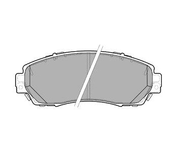 Комплект спирачни накладки DELPHI за HONDA CR-V IV (RM) от 2012