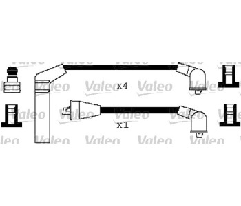 Комплект запалителни кабели VALEO за HYUNDAI EXCEL (PONY) (X-2) седан от 1989 до 1995