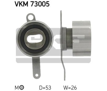 Обтяжна ролка, ангренаж SKF VKM 73005 за HONDA CIVIC VI (EJ, EK) седан от 1995 до 2001