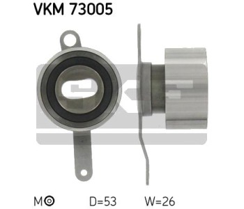 Обтяжна ролка, ангренаж SKF VKM 73005 за HONDA CIVIC VI (MB, MC) комби от 1998 до 2001